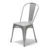 Atlas Commercial Products Titan Series™ Industrial Metal Chair, Silver MSC9SLV